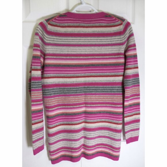 BOGO🧨Clements Ribeiro striped cashmere cardigan - Picture 2 of 4